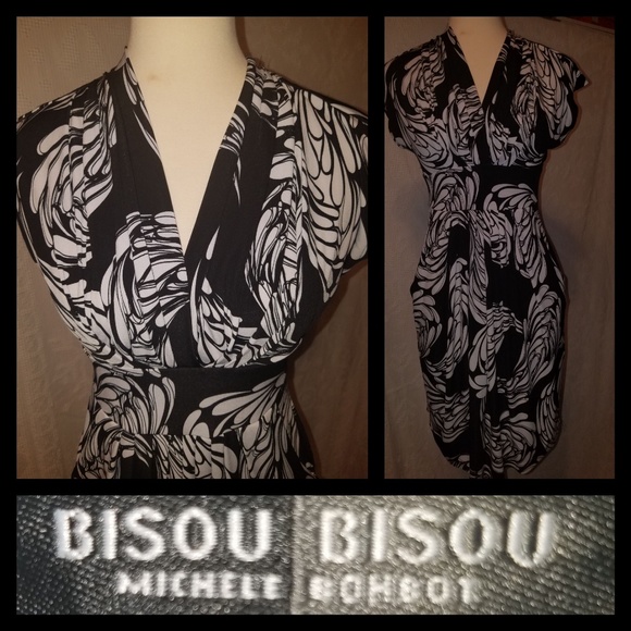 Bisou Bisou Dresses & Skirts - Bisou Bisou Faux Wrap